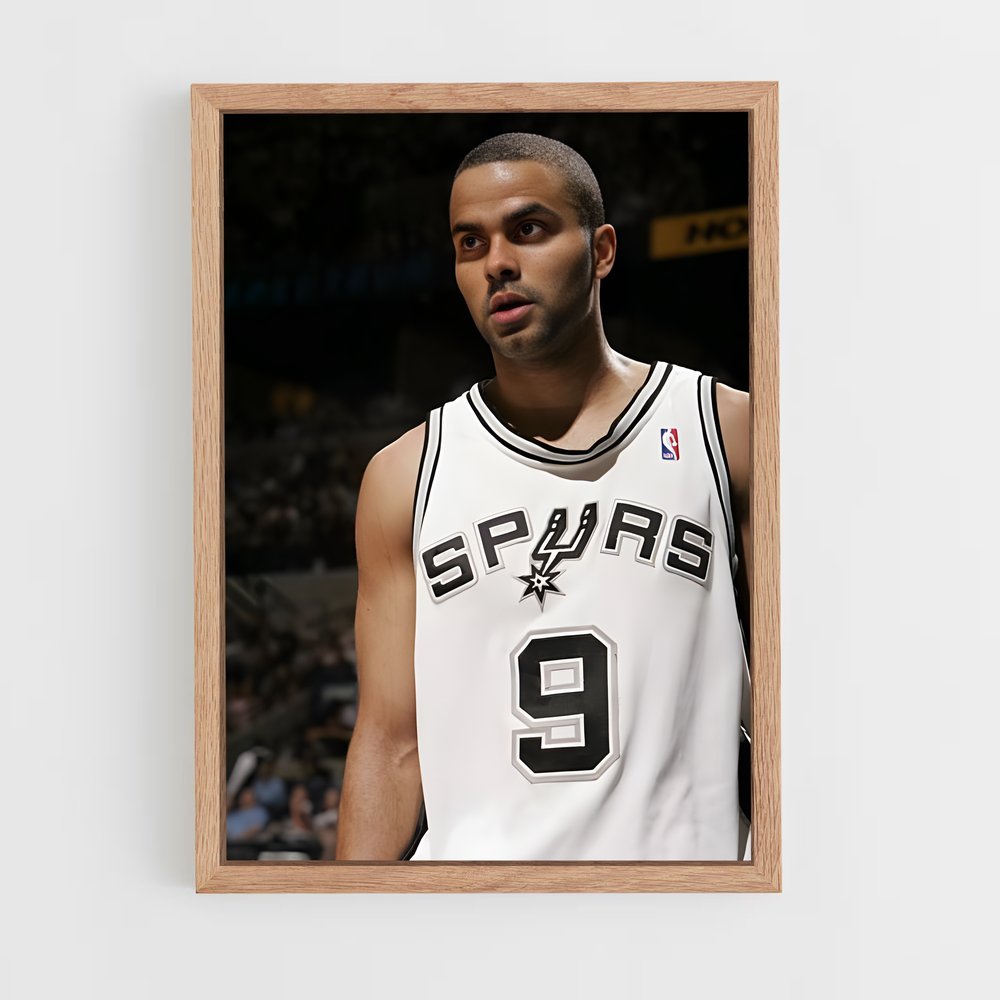 Poster Tony parker – affiche Basketball (vue 4)